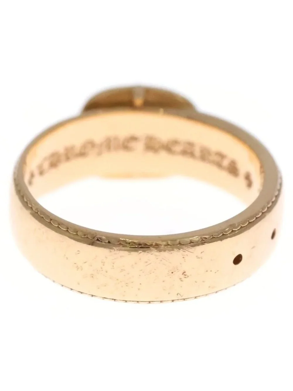Chrome Hearts 22k Belted Gunslinger Sml Small Gold Ring